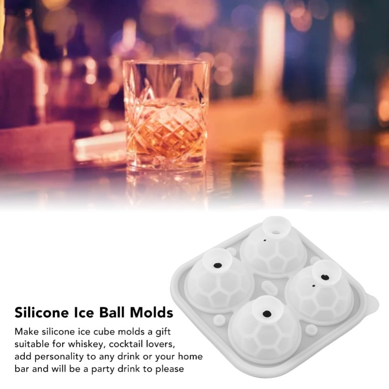 2 szt. Silikonowe foremki do l – Ice Mold Sphere recenzja i cena